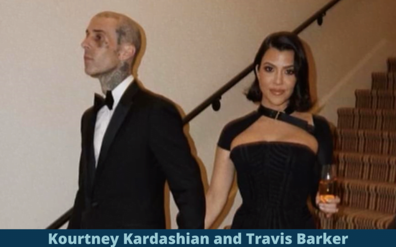 Kourtney Kardashian and Travis Barker