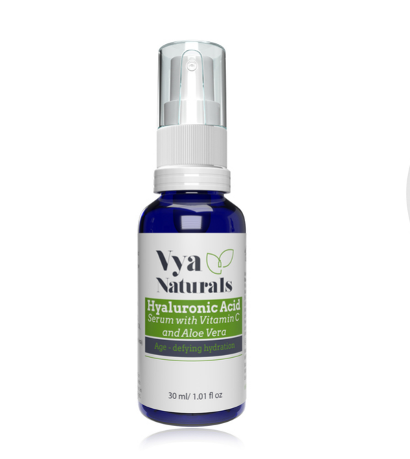 Vya Naturals Hyaluronic acid hydrating face serum