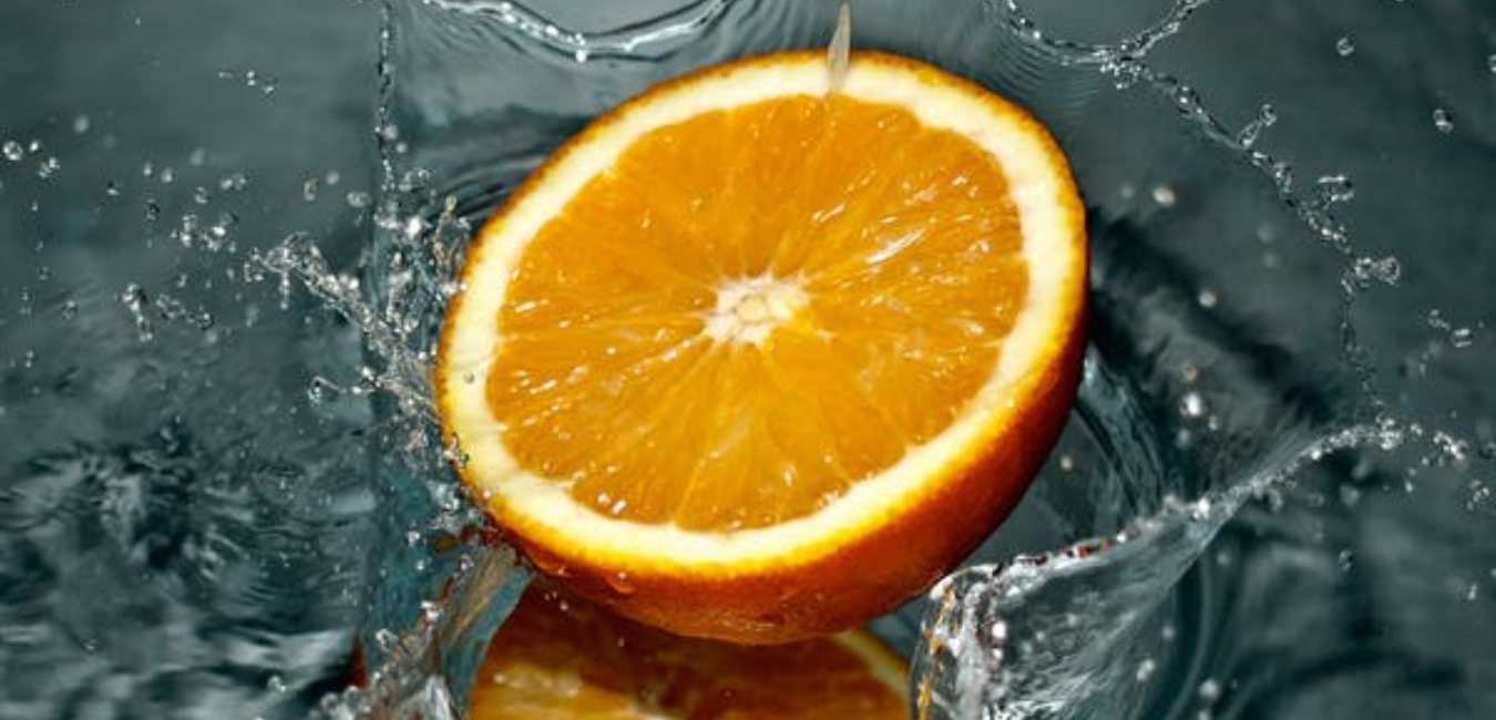 benefits orange infused water morning drink