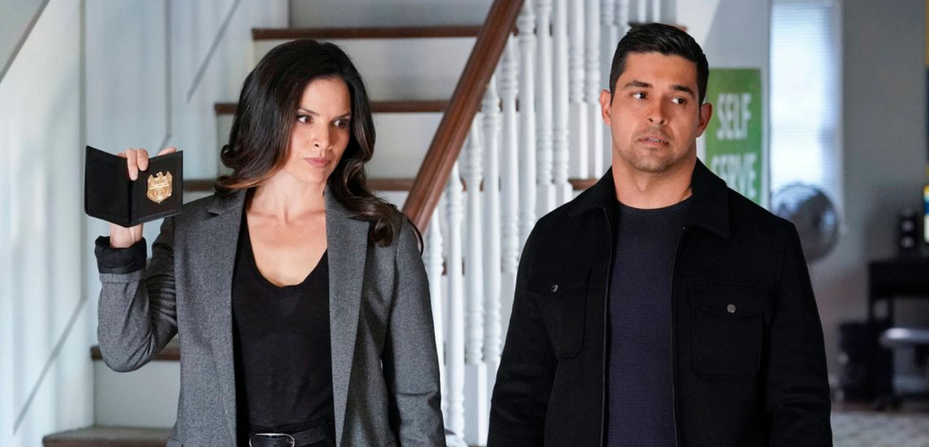 Why is the NCIS three-way crossover delayed?