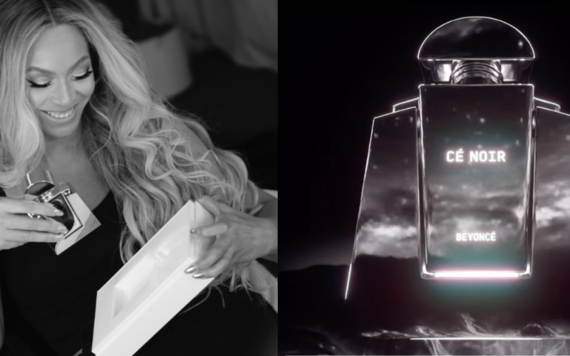 Beyoncé shares the first official look of her new perfume, CÉ NOIR: 'My First Spray'