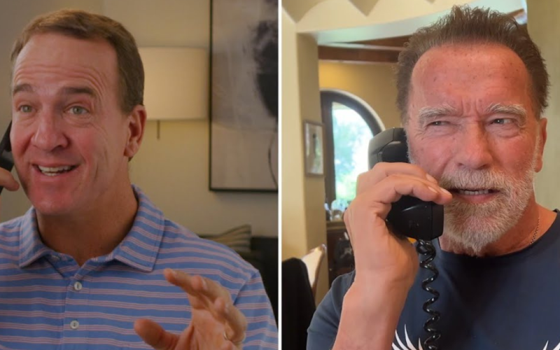 Arnold Schwarzenegger is joining Peyton & Eli Manning On ESPN’s ‘Manningcast’