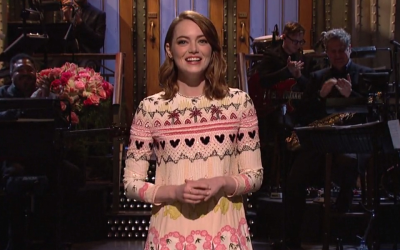 Emma Stone returns to host ‘Saturday Night Live' with Noah Kahan as the musical guest