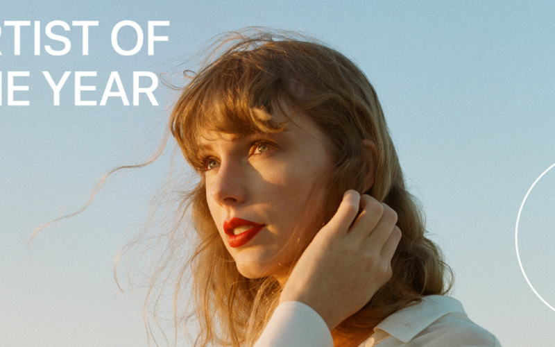 Taylor Swift is crowned as Apple Music’s Artist of the Year