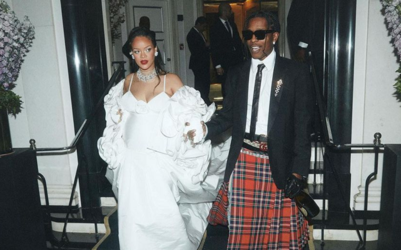 Rihanna shares about A$AP Rocky's parenting: "My Kids Are Obsessed With Him"