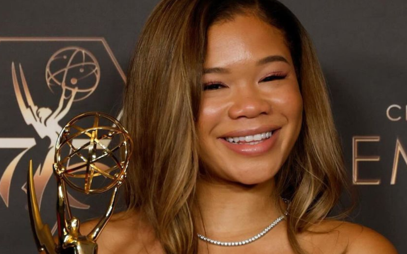Storm Reid wins first Emmy Award for her guest role in HBO's 'The Last of Us'