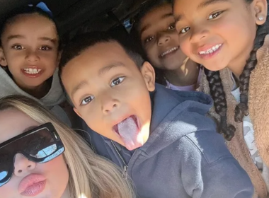 Khloe Kardashian and kids